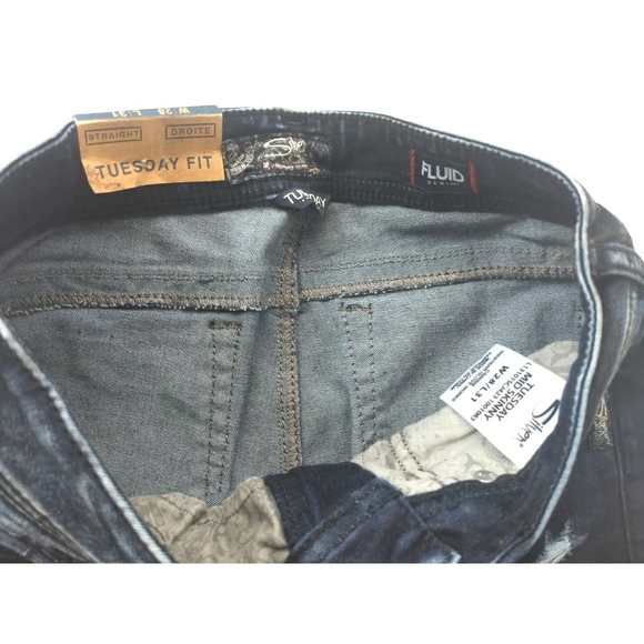 Silver Tuesday Mid Skinny Jeans - Picture 6 of 7